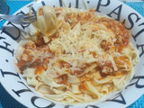 Fideos al huevo caseros