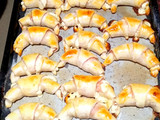 Medialunas de Jamón y queso fáciles y rápidas