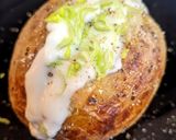 Foto del paso 6 de la receta Patatas crujientes rellenas con puré de puerro y bacon en airfryer
