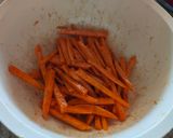 Une image de l'étape 3 de Burger boudins blancs pommes, frites de patates douces.