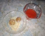 A picture of step 3 of Cheez patato bolls.