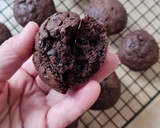 Foto del paso 4 de la receta: Galletas de chocolate, cayena roja y pimienta negra 🥵🤯🤪