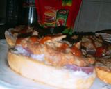 A picture of step 1 of Beef shami burger.