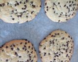 A picture of step 6 of Giant choc chip cookies alla Fluffy.