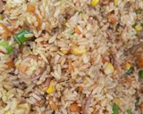 A picture of step 2 of Brown rice.