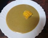 Foto del paso 5 de la receta: Crema vegana de berros y judías tiernas con piña