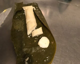Foto del paso 1 de la receta: Bollo de maíz con aguacate y queso asado