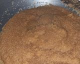 A picture of step 7 of Halwa Poori.