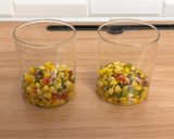 A picture of step 14 of Loaded Fusion Mexican Corn Chaat Jars 🌽🧀.