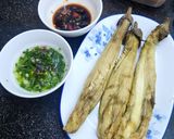 Hình bước làm 2 của món Cà tím nướng, xốt mỡ hành, nước tương