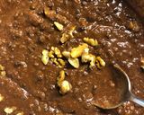 A picture of step 6 of Cacao brownies - vegan.