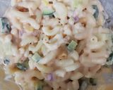 A picture of step 3 of Mayo macro salad.