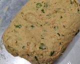 A picture of step 2 of Methi Na Thepla.