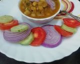 A picture of step 6 of Spicy Chana Masala.