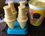 A picture of step 15 of Homemade Pineapple Ice Cream.