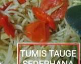 Foto langkah ke 4 dari resep Tumis Tauge Sederhana| anak kost| murah meriah.
