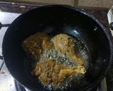 A picture of step 4 of Chicken masala fry.