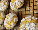 A picture of step 3 of Lemon crinkle cookies.