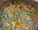 Mexikói rizses hús recept fázis 4 fotója