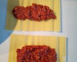 Foto del passaggio 15 della ricetta Cannelloni alla bolognese e Cannelloni con gamberetti e zucchine