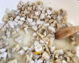 Foto del paso 6 de la receta: Tallarines con salsa blanca