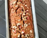 A picture of step 5 of Nendran banana wheat loaf.
