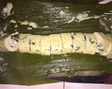 Foto langkah ke 3 dari resep Rolade tahu isi daun singkong.