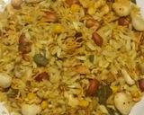 A picture of step 5 of Poha chat.