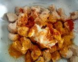 A picture of step 1 of Soya masala.