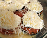 Foto del paso 5 de la receta: Omelette al horno con torre de berenjena, tomate y queso