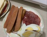Foto langkah ke 1 dari resep Roti goreng smoked beef, sausage & mayo.