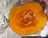 Foto del paso 6 de la receta: Zapallo relleno de vegetales al horno. (Con opción vegana)