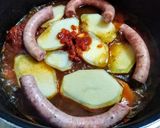 Foto del paso 6 de la receta: JARRETE Guisado con Salchichas...!