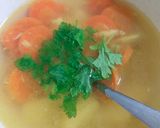 Gambar langkah 2 resipi Sup Carrot Dan Kentang.