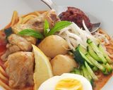 A picture of step 10 of Malaysian Nyonya Curry Laksa At Home.