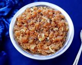 A picture of step 8 of Breadcrumb Halwa (Nut-free).