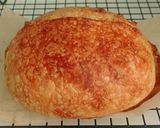 Foto langkah ke 23 dari resep Wijen Italian Herbs Cheese Sourdough Bread (Open Bake Method).