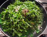 A picture of step 3 of Gozleme / Turkish stuffed flat bread.