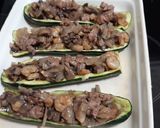 Foto del paso 4 de la receta: Calabacines rellenos (aprovechamiento)