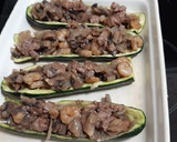 Foto del paso 4 de la receta: Calabacines rellenos (aprovechamiento)