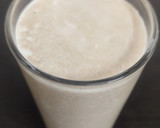 A picture of step 3 of Chikoo milkshake.