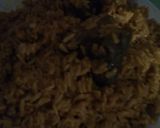 A picture of step 4 of Jerof Rice with Goat meat.