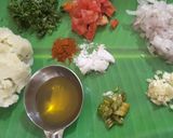 A picture of step 1 of Bihari Aloo Chokha.