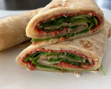 Foto del paso 3 de la receta: Wraps de havarti, chorizo pamplonés y rúcula