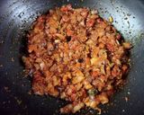 A picture of step 5 of Dal Makhani.