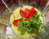Hình bước làm 3 của món Soup ớt chuông