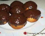 Φωτογραφία βήματος 8 της συνταγής Muffins πορτοκαλιού με γέμιση σοκολάτας
