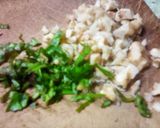 Foto del paso 4 de la receta: Pasta corta c/salsa de queso y albahaca 🧀🌿