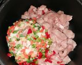 Pas rețetă Borș de legume cu tăieței și cotlet de porc 1 fotografie