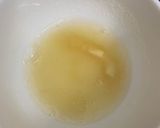 Hình bước làm 1 của món Panna cotta thạch trà đào 🍑